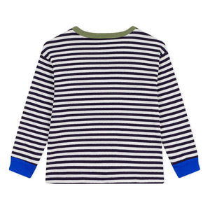 Petit Bateau - Çizgili Tişört | Mavi