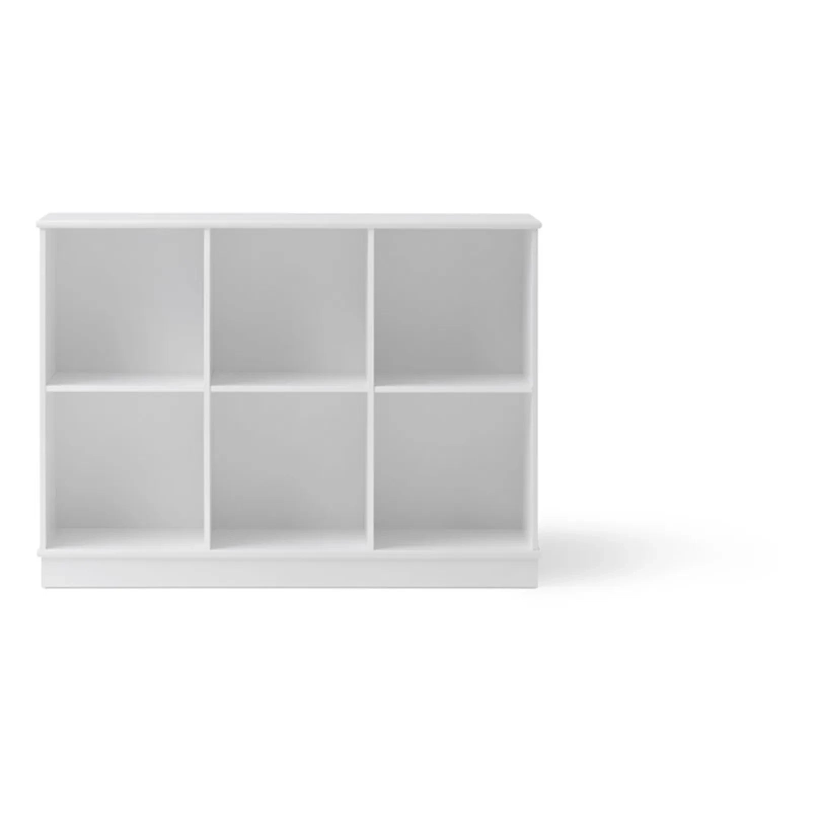 Oliver Furniture - 3x2 Tabanlı Ahşap Raf | Beyaz