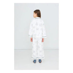 Tinycottons - Apple Pijama | Beyaz