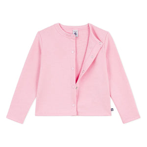 Petit Bateau - Uni Molleton Ceket | Pembe
