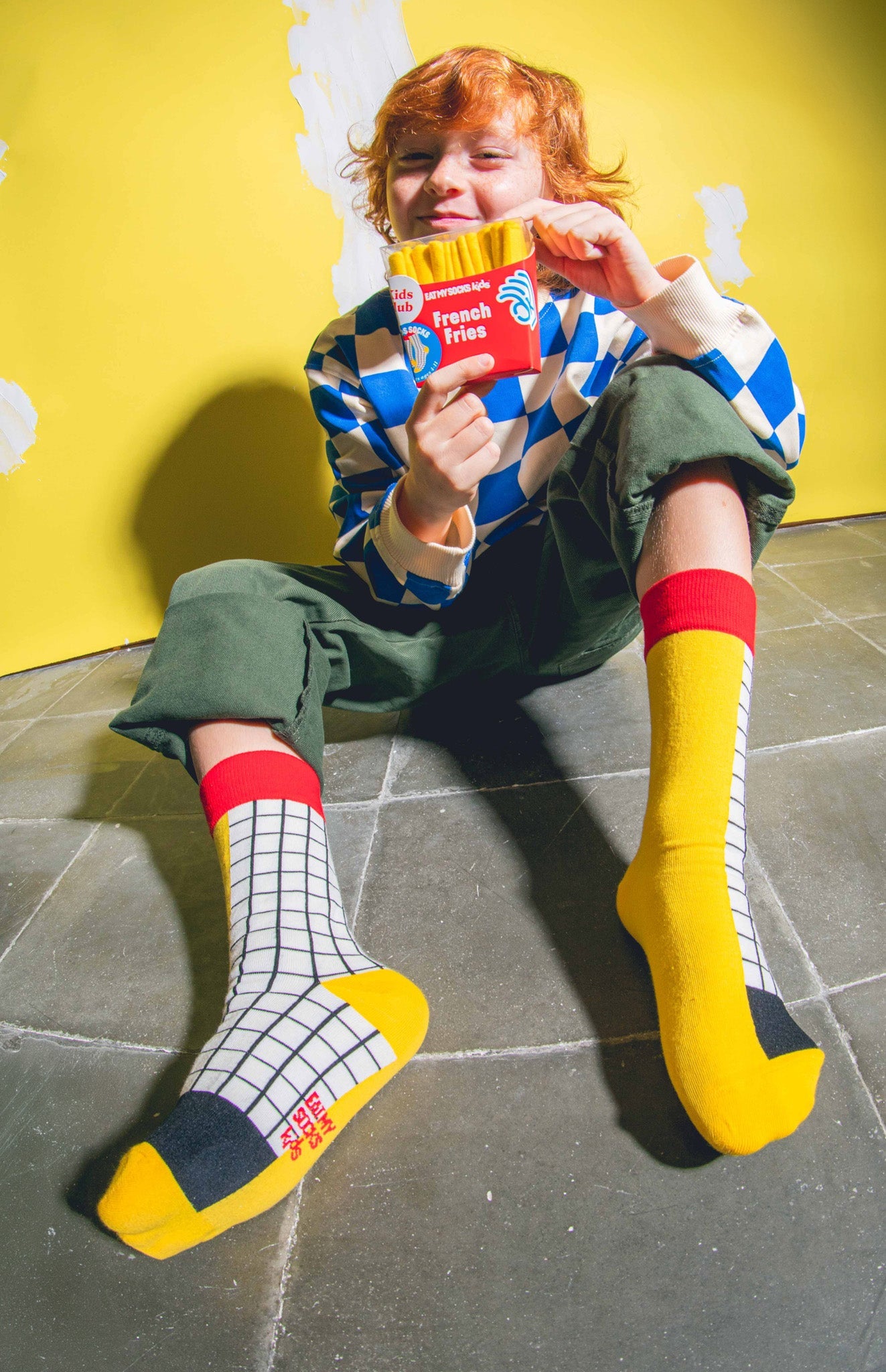 Eat My Socks - Çocuk Patetes Kızartması Çorap