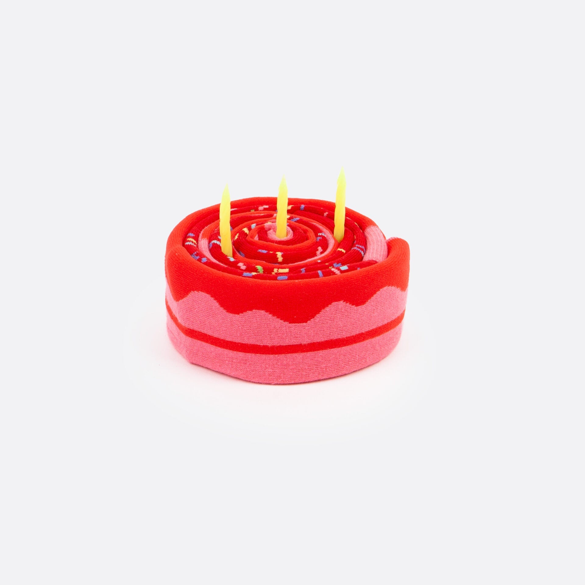 Eat My Socks - Yetişkin İkili Mumlu Doğum Günü Kutlu Olsun Çorap - Dinossi