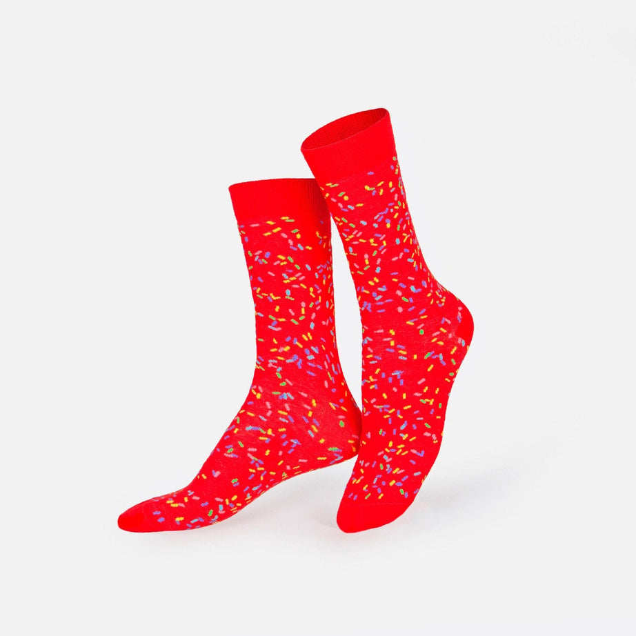 Eat My Socks - Yetişkin İkili Mumlu Doğum Günü Kutlu Olsun Çorap - Dinossi