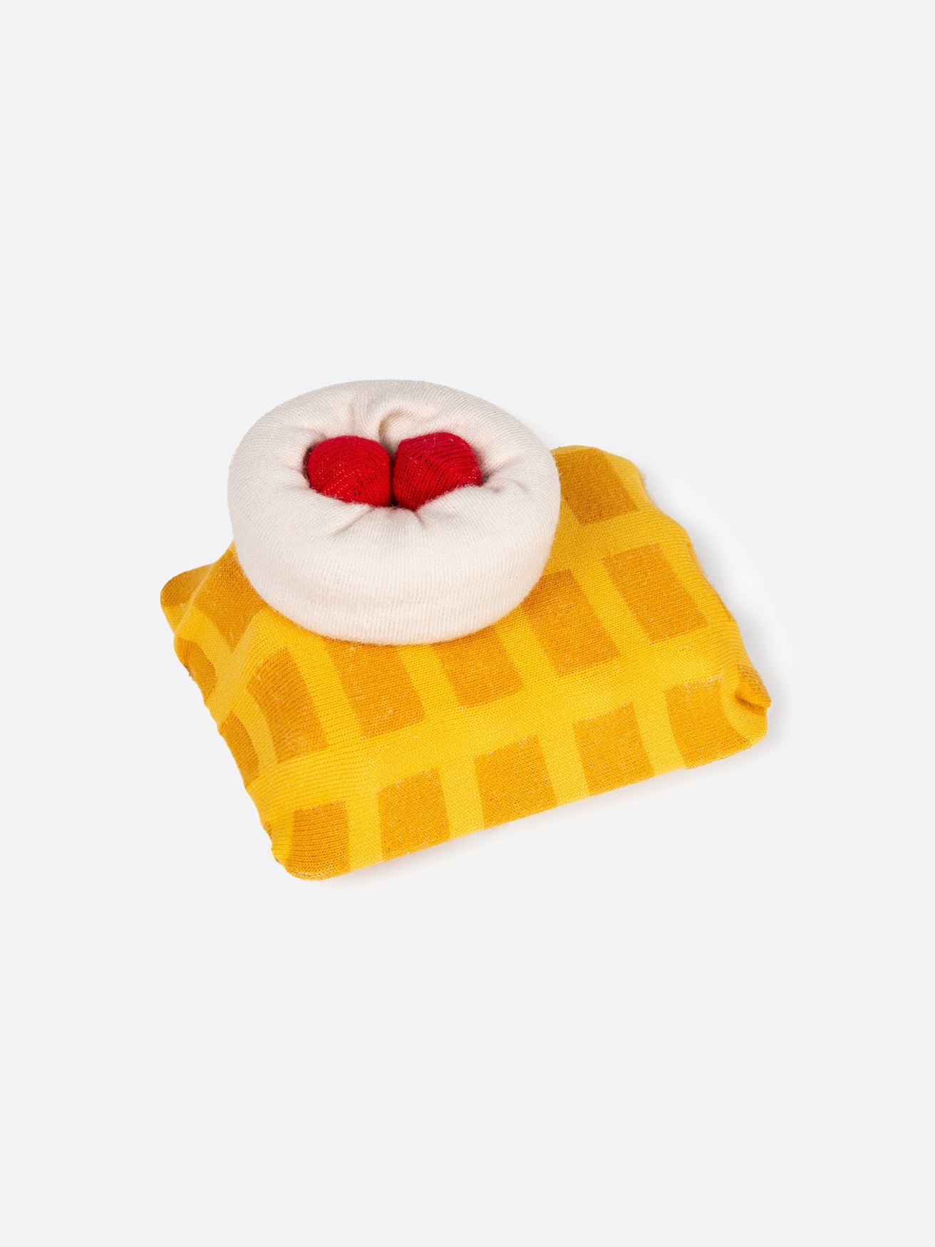 Eat My Socks - Yetişkin Tatlı Waffle Çorap - Dinossi