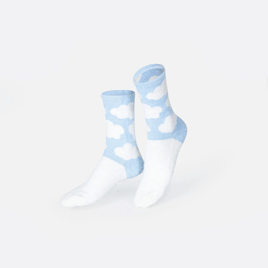 Eat My Socks - Yetişkin Tüylü Bulut Çorap - Dinossi