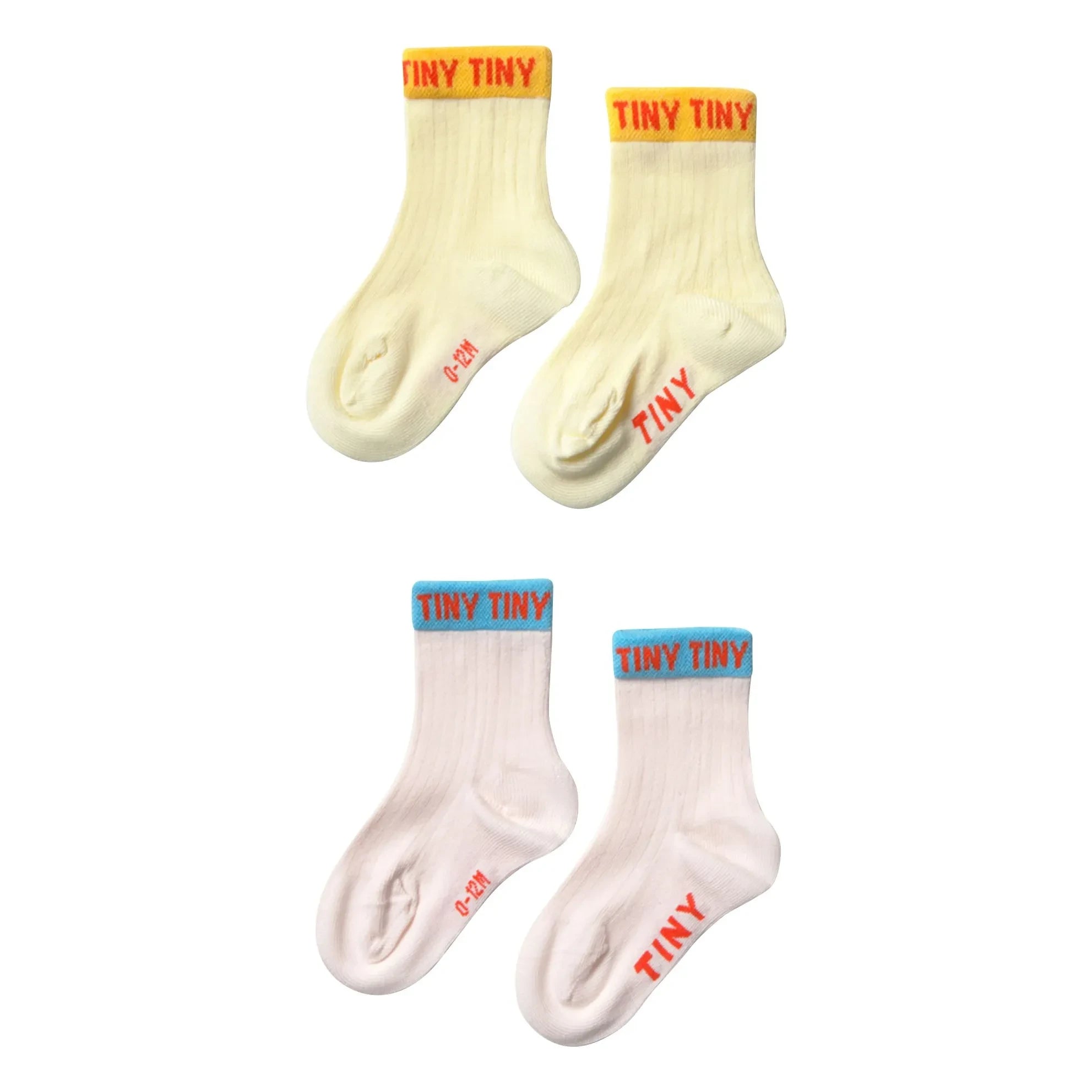 Tinycottons - 2 Çift Küçük Çorap Seti | Sarı