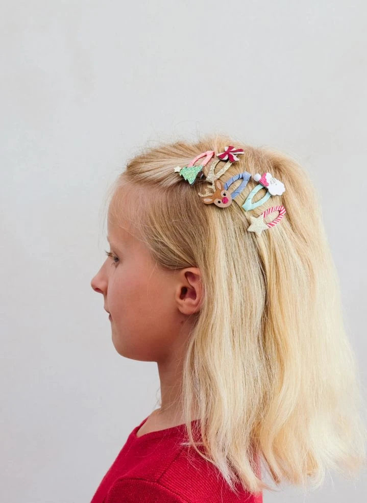Mimi & Lula - 5'li Mini Noel Çubukları | Pembe