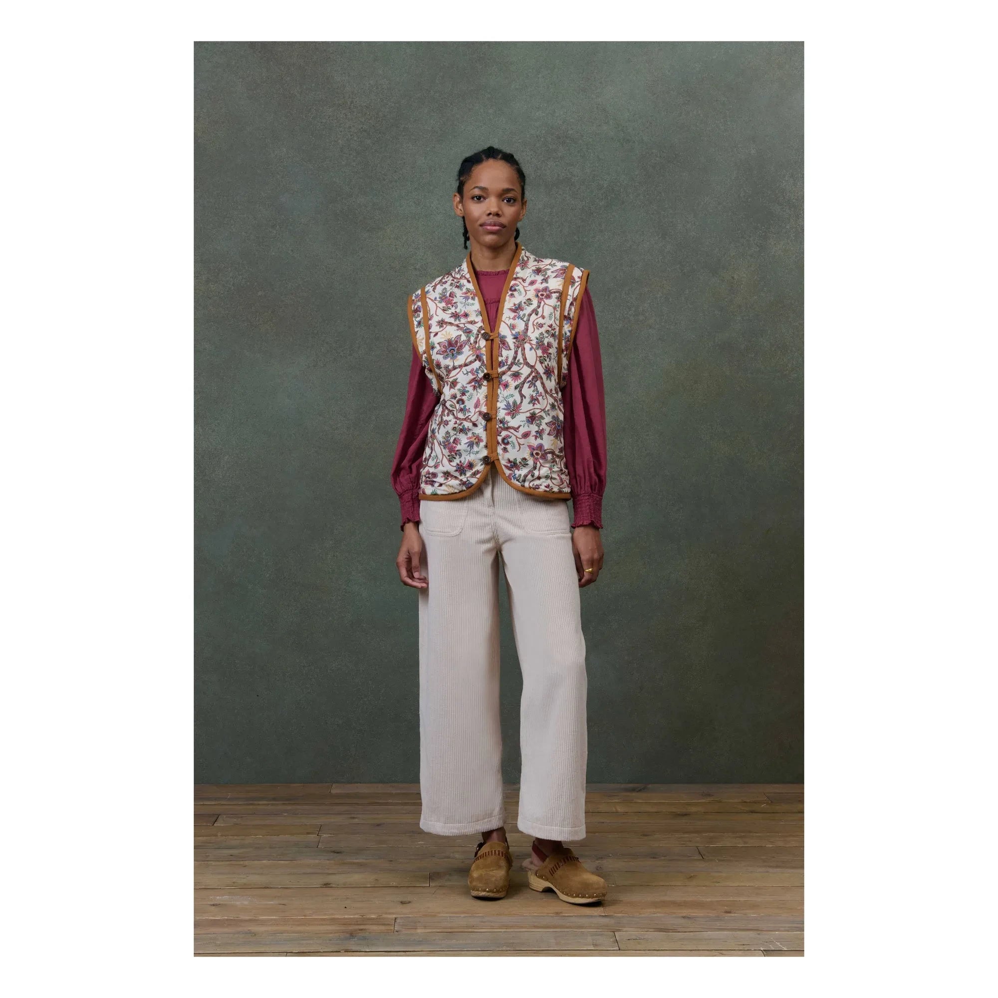Louise Misha - Nelina Bluebell Grove Çift Taraflı Ceket - Kadın Koleksiyonu | Noir/Blanc