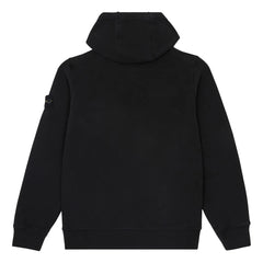 Stone Island - Logo Kapüşonlu Sweatshirt | Siyah