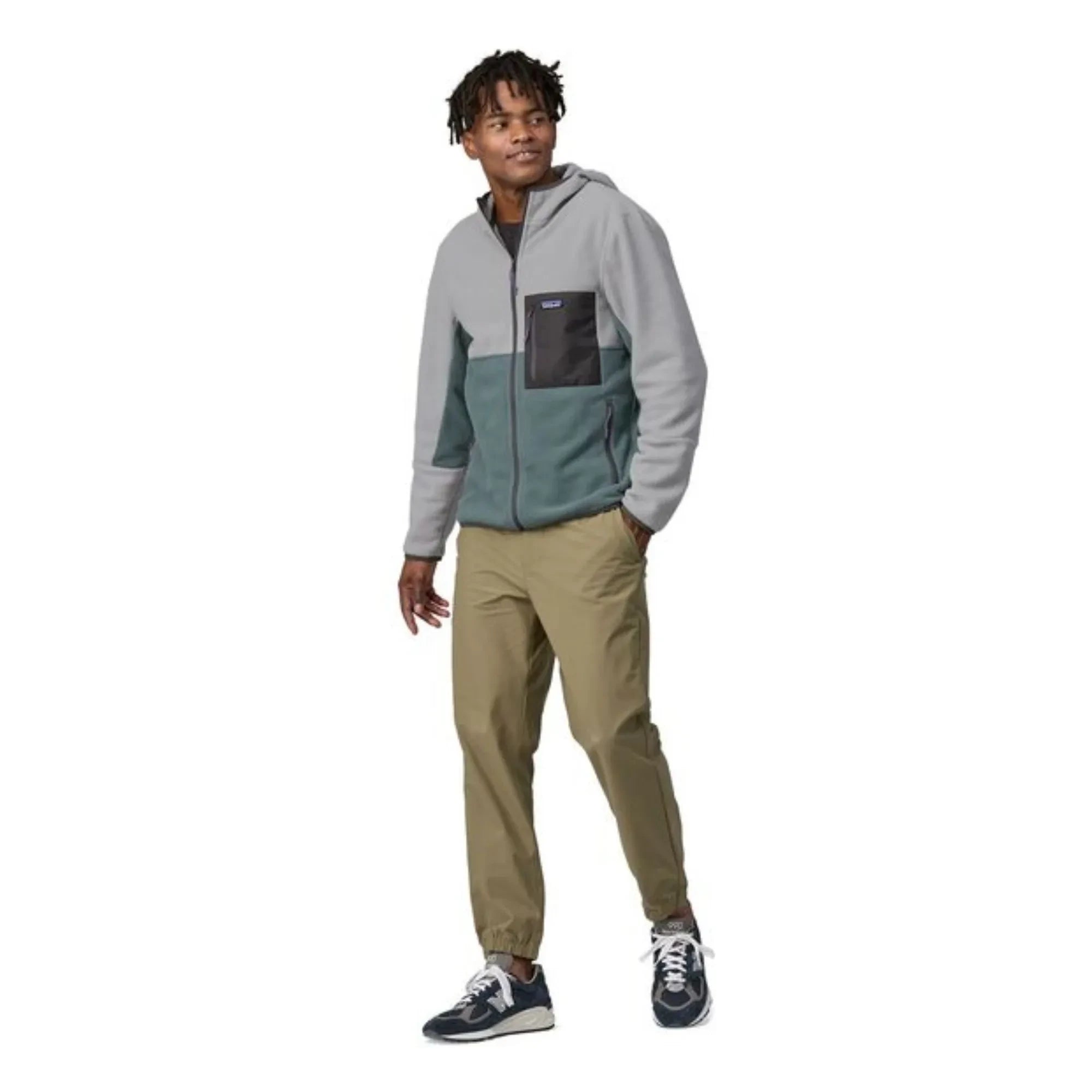 Patagonia - Microdini Zip Fleece Geri Dönüştürülmüş Elyaf | Verdigris