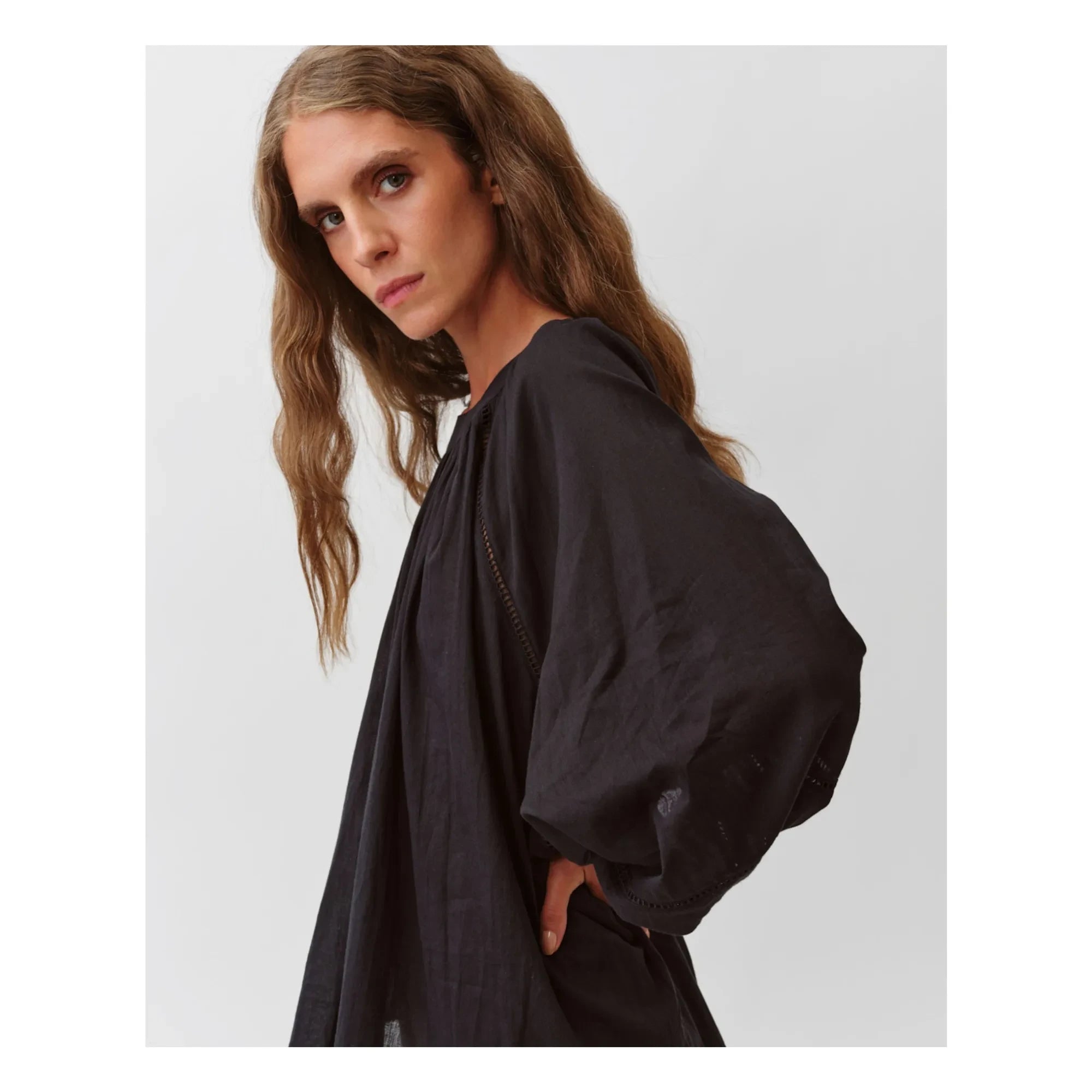 Diega - Tazao bluz | Siyah