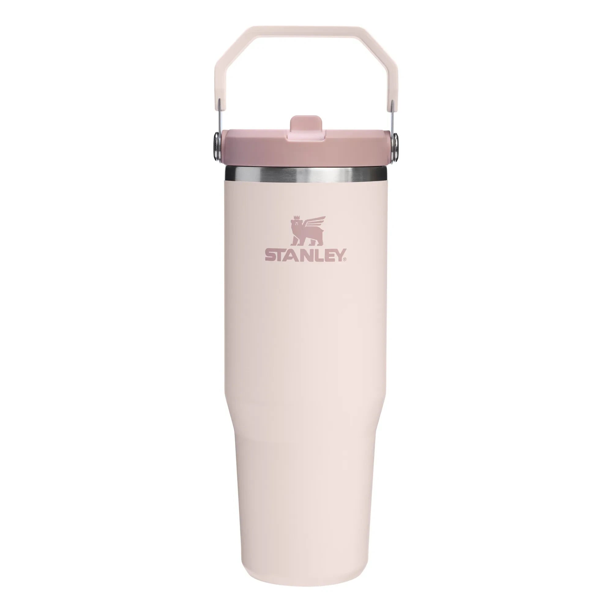 Stanley 1913 - Yalıtımlı termos bardak - IceFlow Flip Straw 2.0 | Açık Pembe