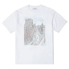 Edmmond Studios - Gran Via Pamuklu Tişört | Beyaz