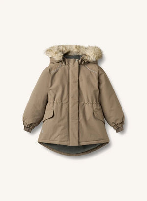 Wheat - Mathilde Geri Dönüştürülmüş Elyaflardan Yapılmış Parka | Bej