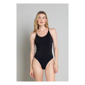 Smallable Woman - Amy 1 Parça Çapraz Sırt Mayo | Siyah