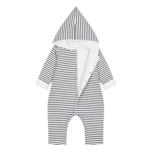 Petit Bateau - Uzun Kapüşonlu Tulum | Lacivert