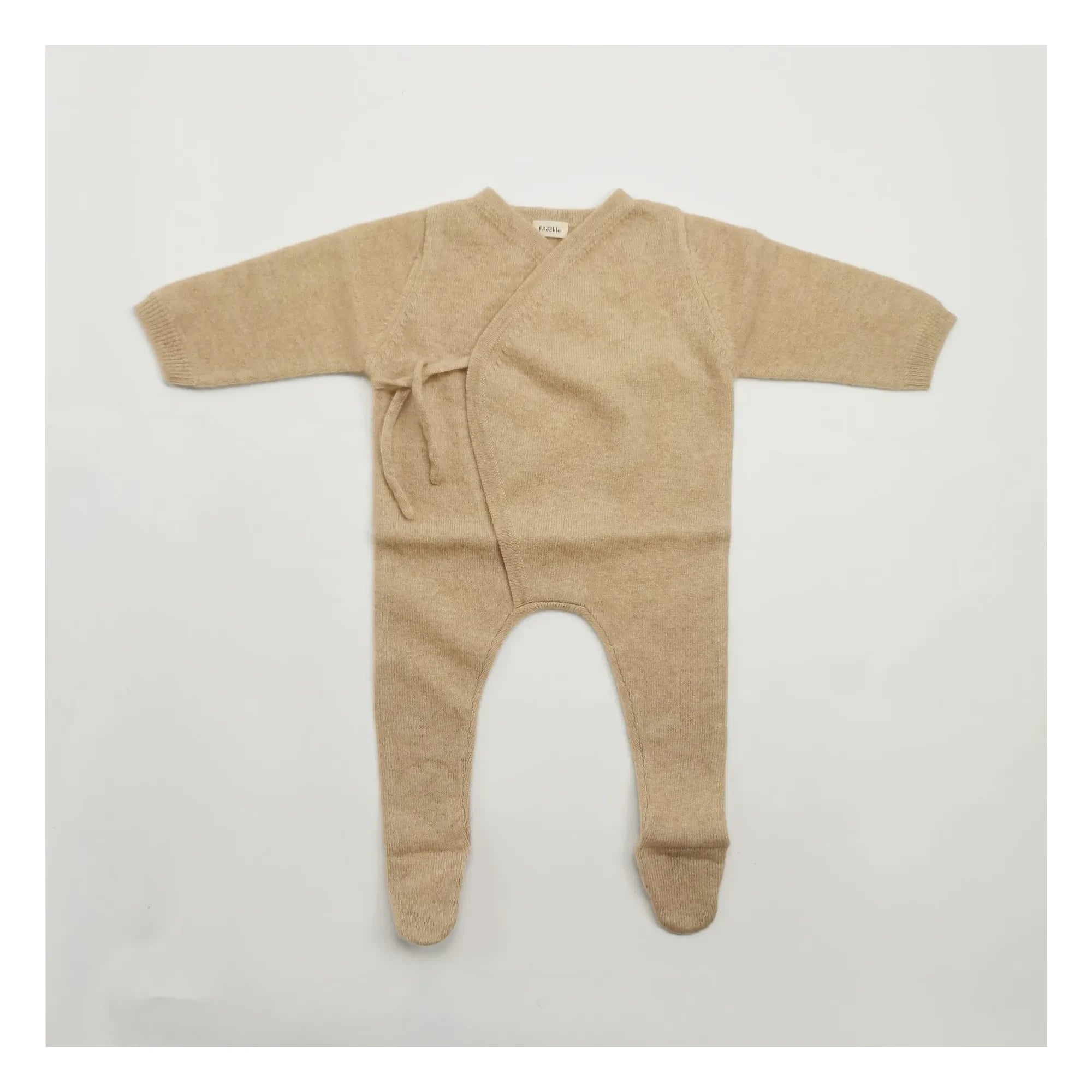 My Little Freckle - Babygrow Organik Kaşmir Tulum | Karamel