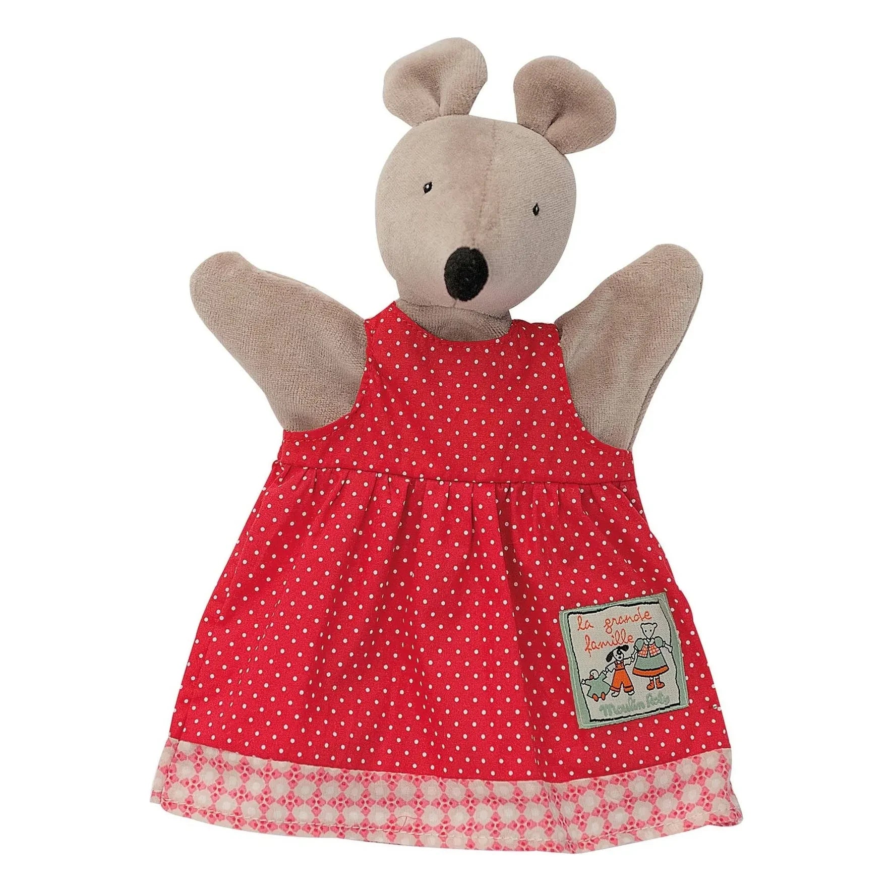 Moulin Roty - Nini Fare Kuklası | Gri