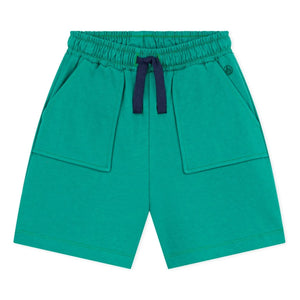 Petit Bateau - Organik Pamuk Bermuda Şort | Yeşil