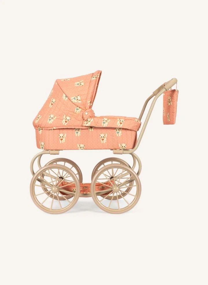 Konges Sløjd - Minnie Ciao Miao Bebek Arabası | Pembe