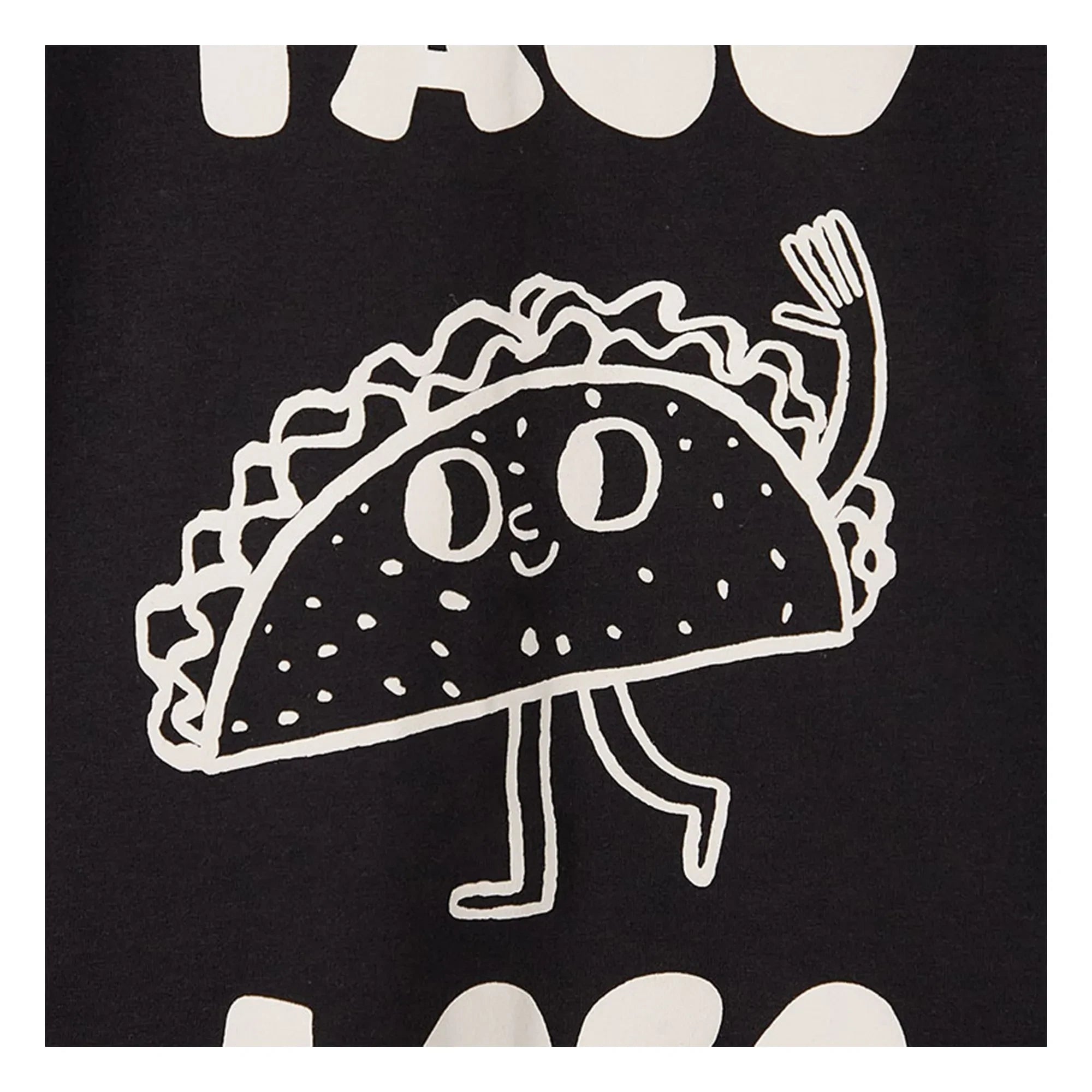 Fabula - Taco Loco Tişört | Siyah