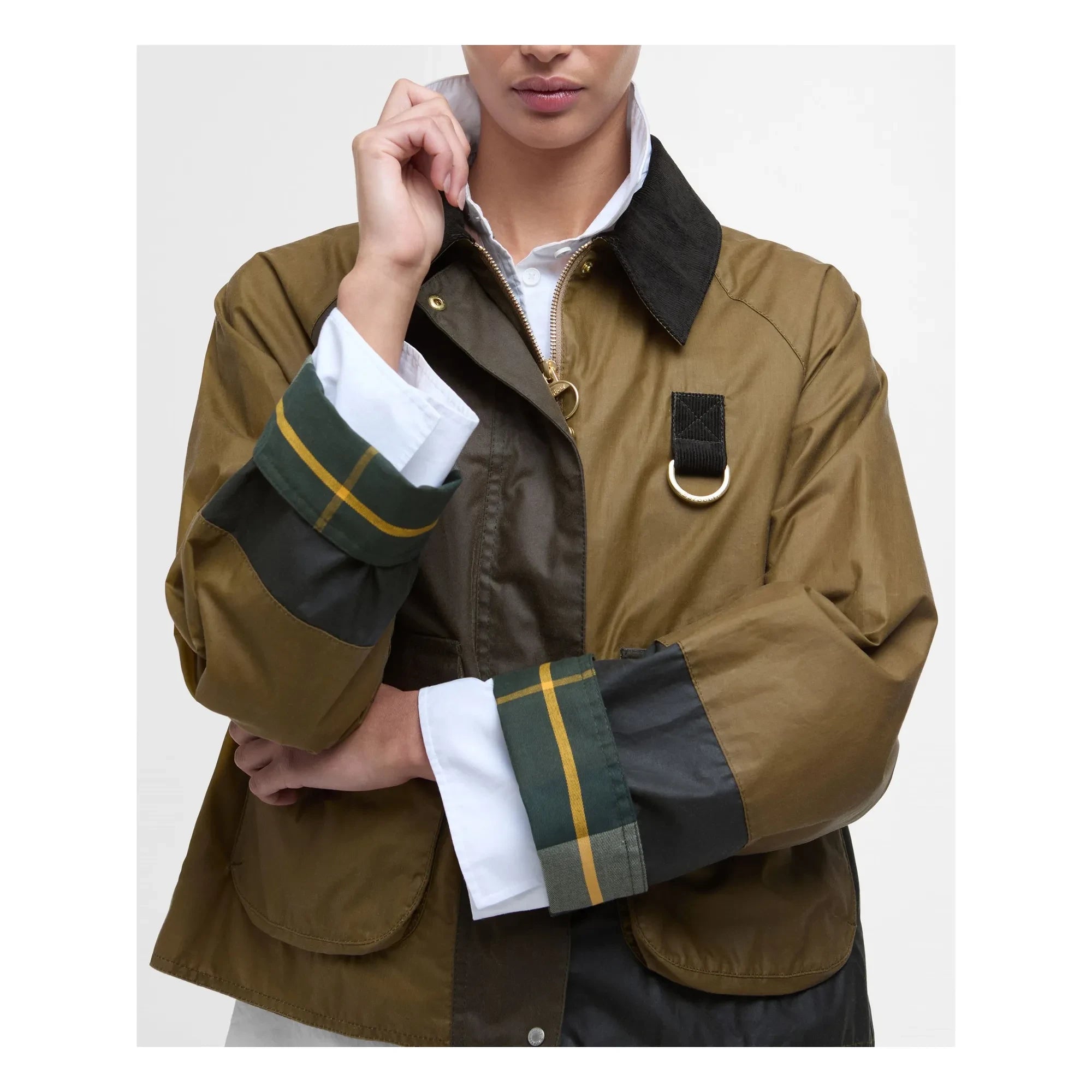 Barbour - Alma Cirée Ceket | Haki