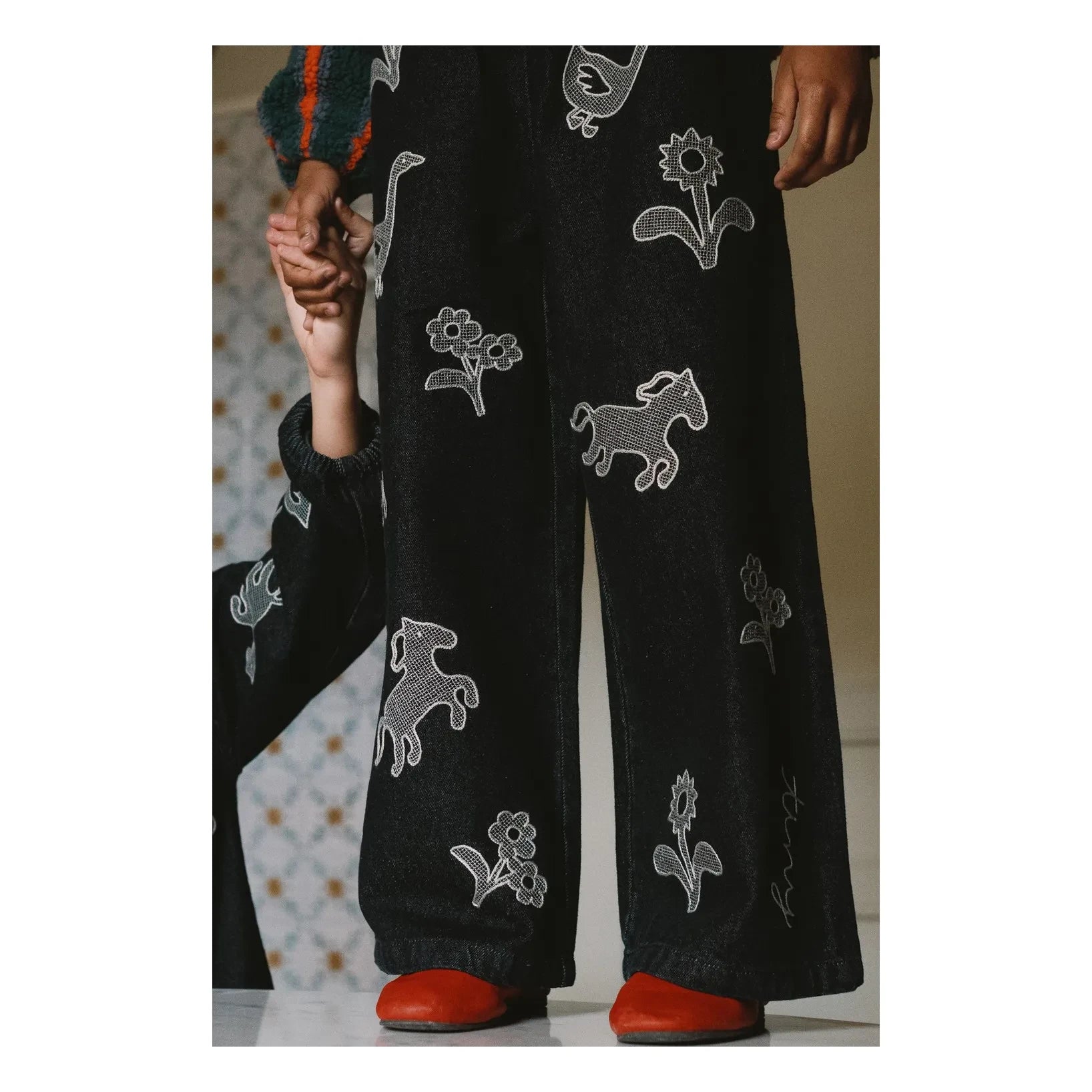 Tinycottons - Jean Chevaux | Koyu Mavi