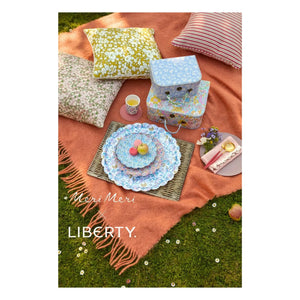 Meri Meri - Melamin tabaklar - Meri Meri x Liberty - 4'lü set