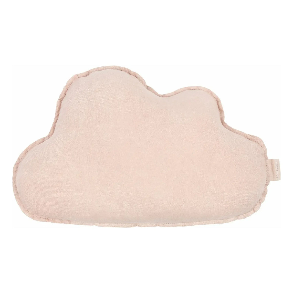 Nobodinoz - Nuage yastık - French Linen | Pudra Pembe