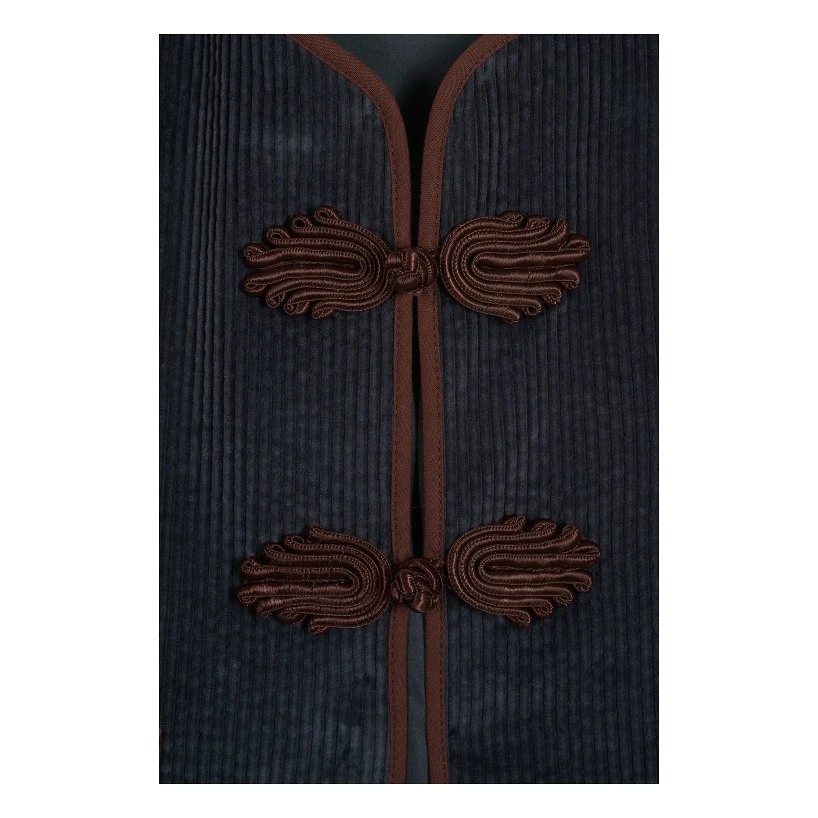 Maria de la Orden - Vienna Cotton Ceket | Lacivert