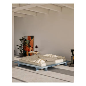 Karup Design - Japon ahşap yatak | Açık mavi