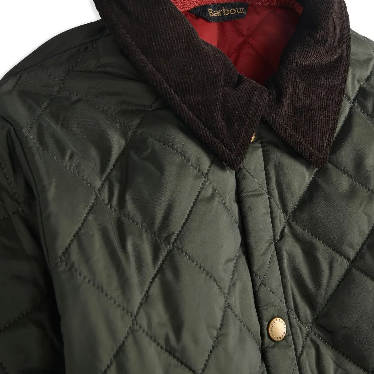 Barbour - Liddesdale Kapitone Ceket | Koyu yeşil