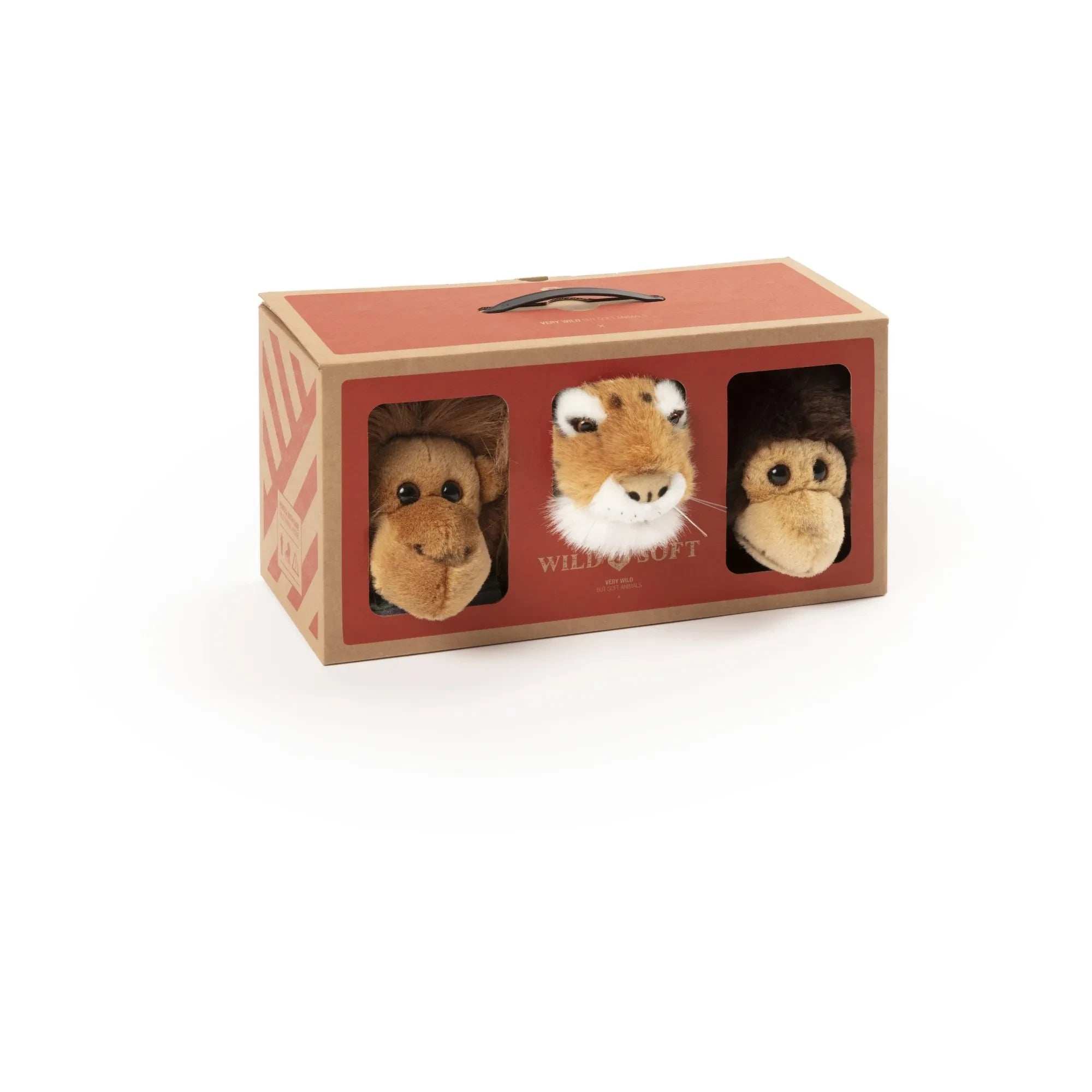 Wild & Soft - Jungle Duvar Askıları - 3'lü Set
