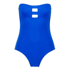 Anja Paris - L'Espiègle Tek Parça Mayo | Mavi