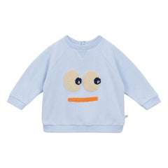 Arsène et Les Pipelettes - Gaetano organik pamuklu sweatshirt | Mavi