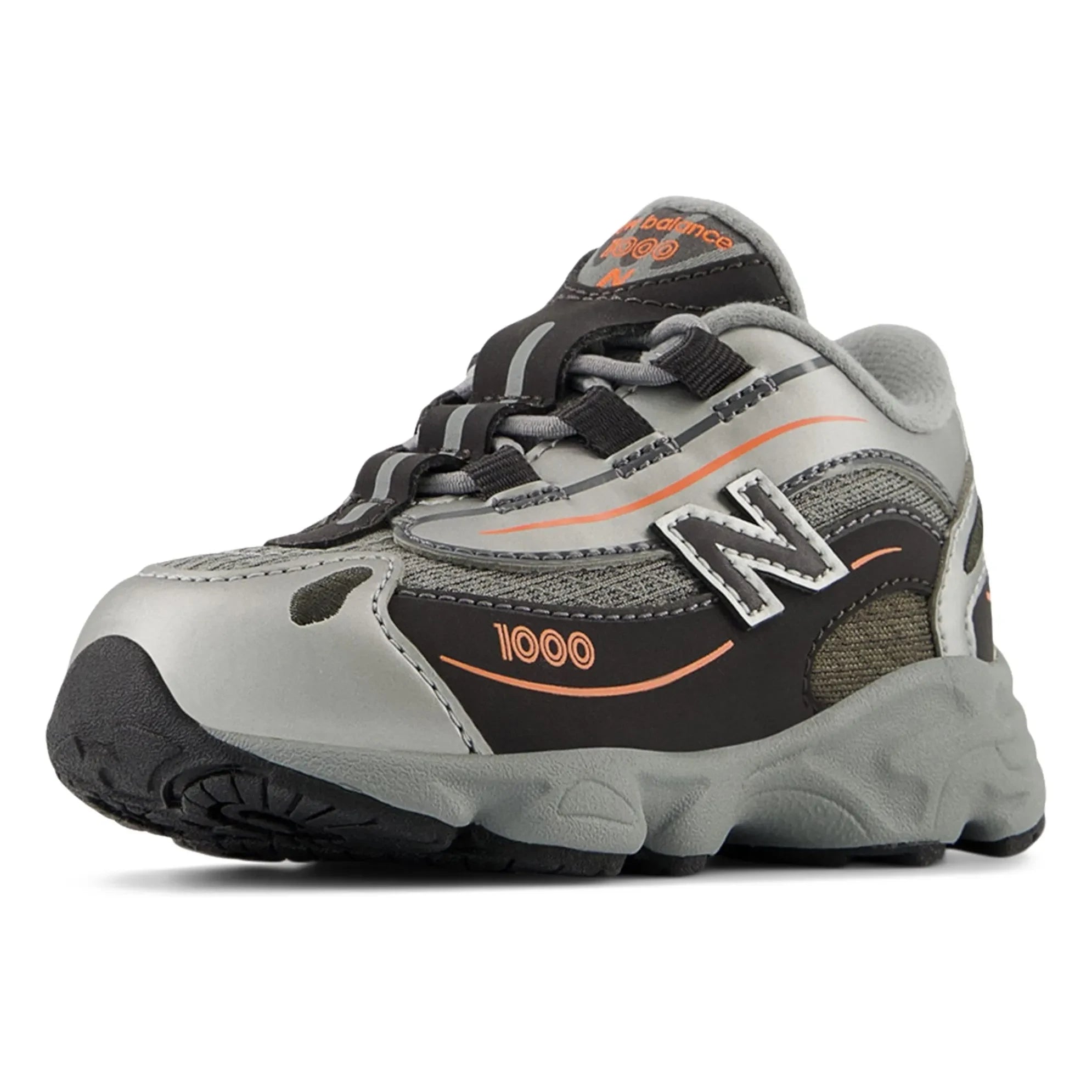 New Balance - Elastik Bağcıklı Sneakerlar 1000 | Neon turuncu