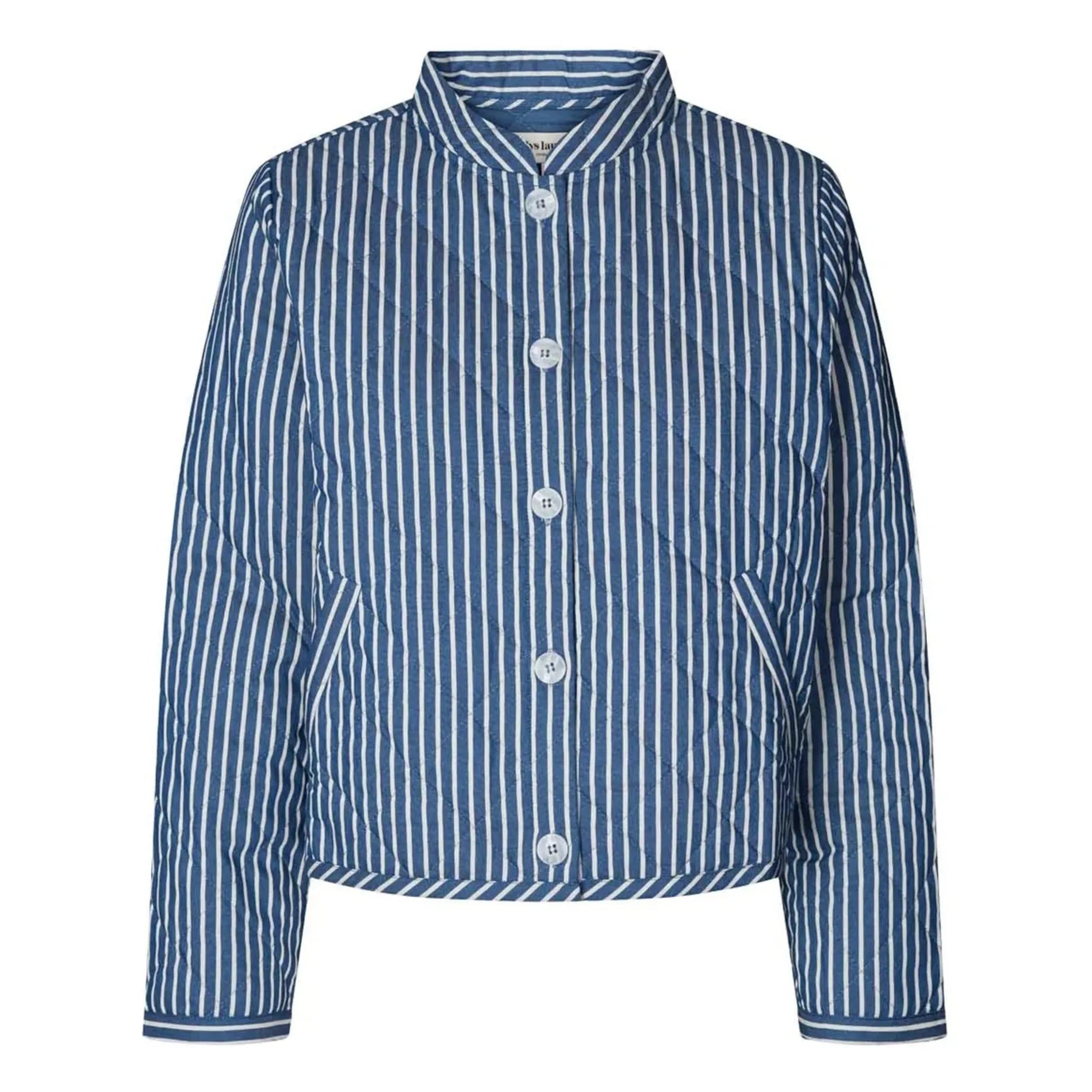 Lollys Laundry - Emilia Çizgili Ceket | Mavi
