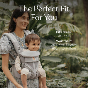 Ergobaby Omni Classic Cool Air Mesh Carrier - Onyx Black-Baby Carriers-Black- | Natural Baby Shower