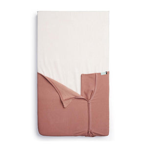 ergoPouch Organic Crib Mild / All Year 0.2 / 1.0 TOG HugMe Blanket - Rose-Blankets-Rose-One Size | Natural Baby Shower