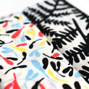 Etta Loves Muslins - Fern/Sycamore - 2 Pack-Muslin Squares- | Natural Baby Shower