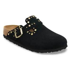 BIRKENSTOCK - Boston Rivet Clog'lar İsveç | Siyah