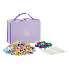 Plus-Plus - Pastel ve Neon Valisette - 600 parça