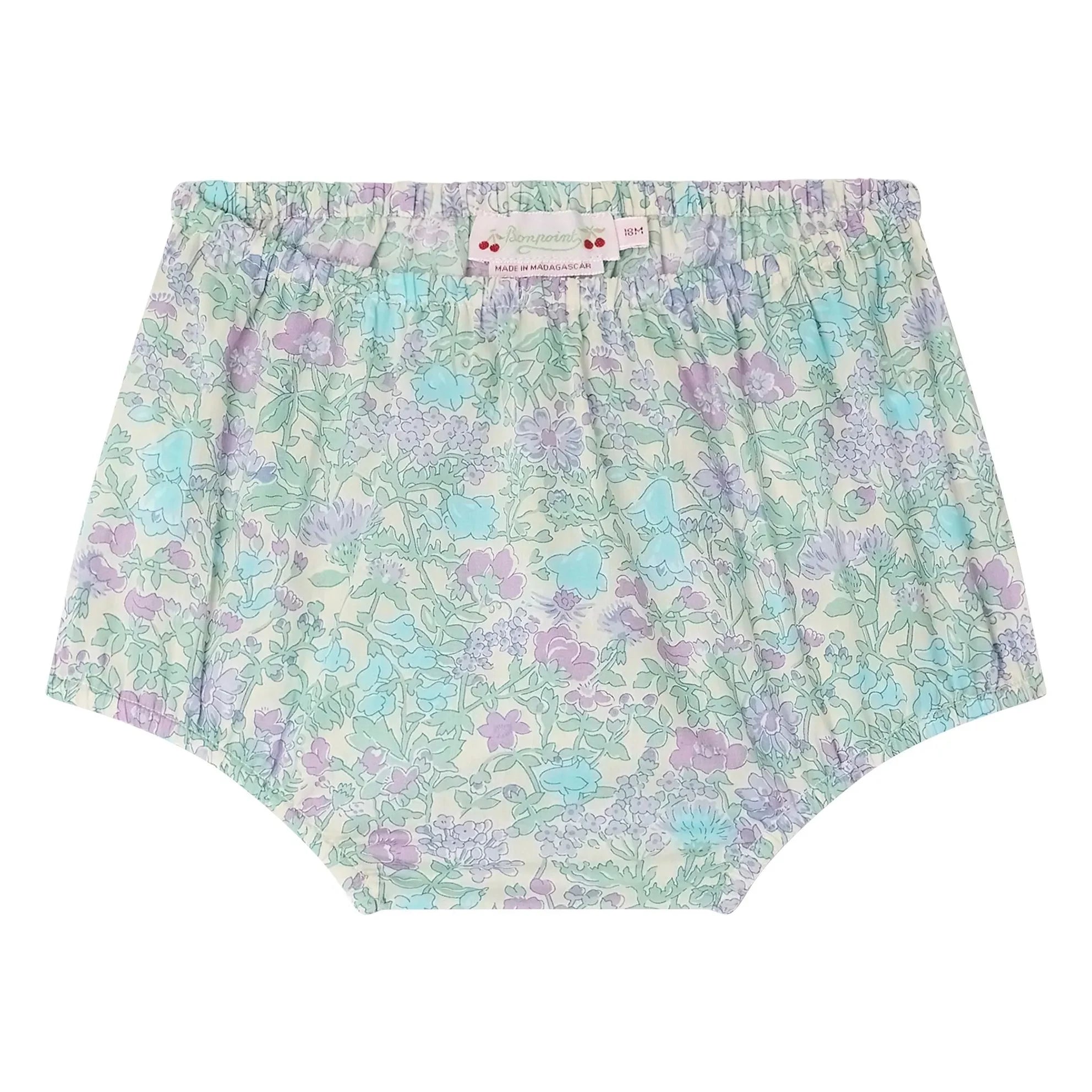 Bonpoint - Bloomer Aki Liberty Organik Pamuk | Yeşil Su