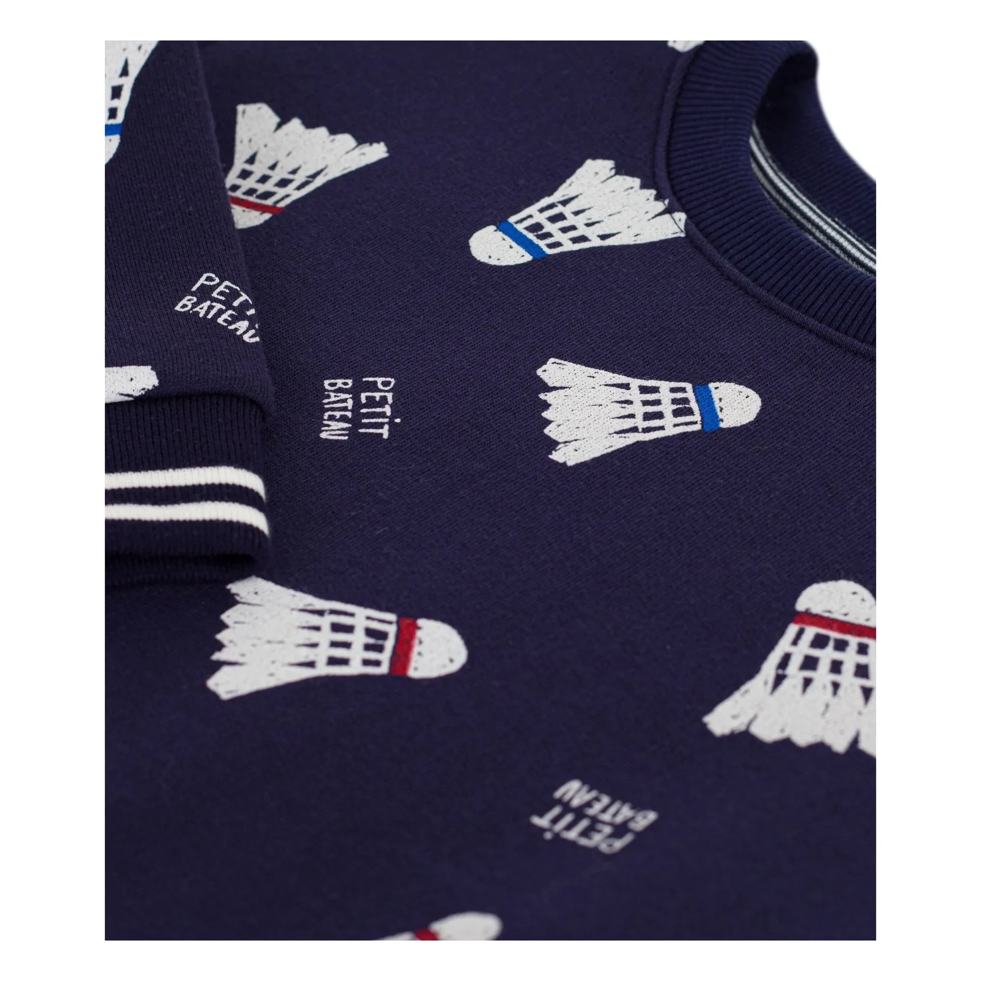 Petit Bateau - Badminton polar sweatshirt | Gece mavisi