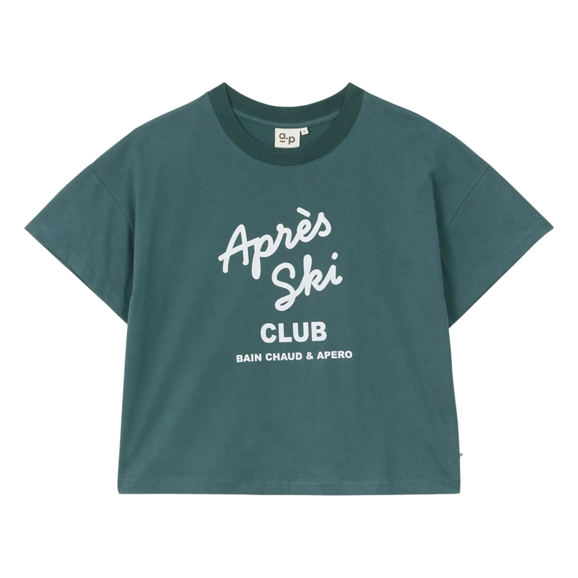 a.p - Georgia organik pamuk tişört | Forest Green