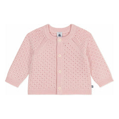 Petit Bateau - Soluk Pembe Yün Hırka