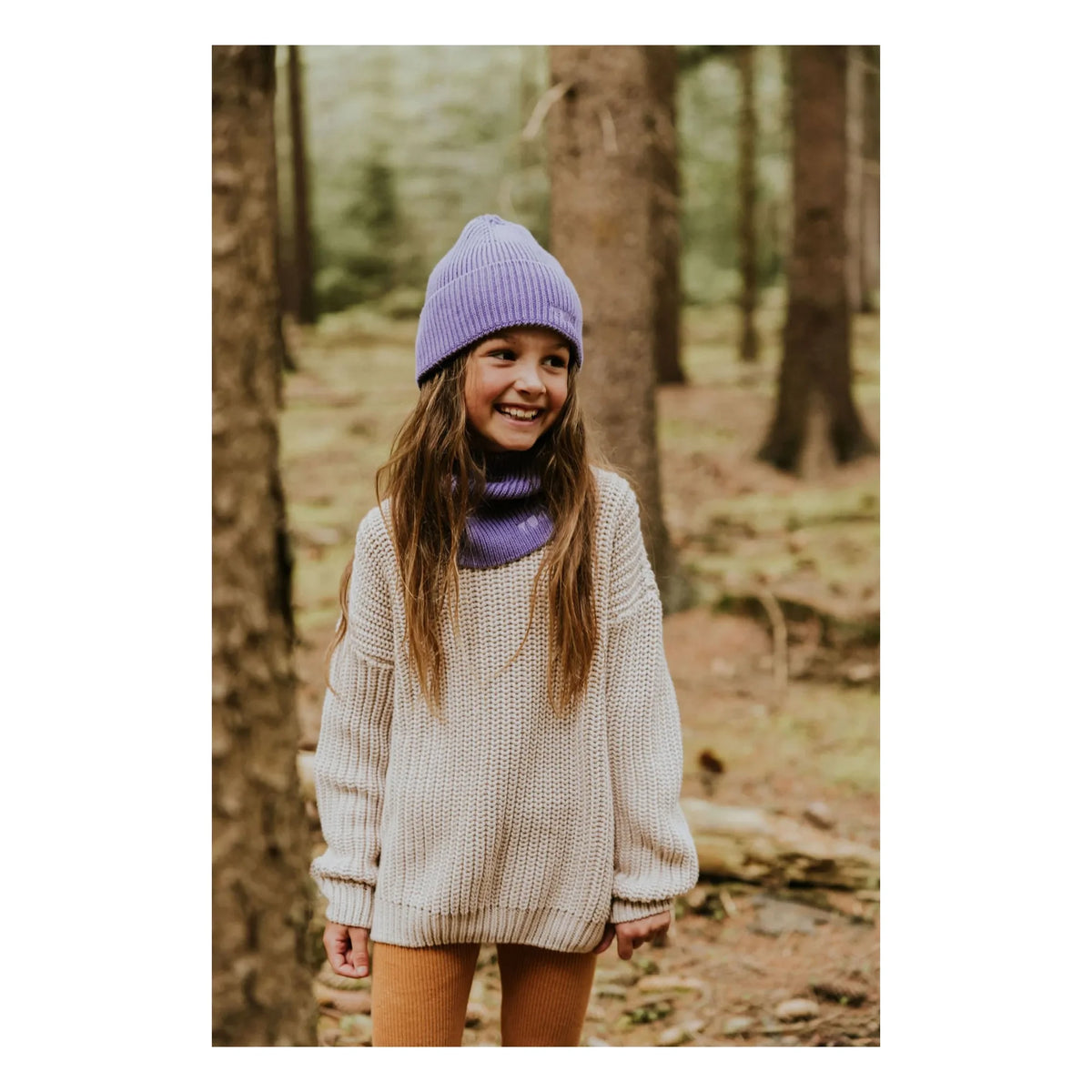 Yuki - Organik Pamuklu Şapka | Gül Kurusu
