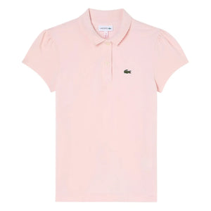 Lacoste - Organik Pamuk Logolu Polo Tişört | Açık Pembe