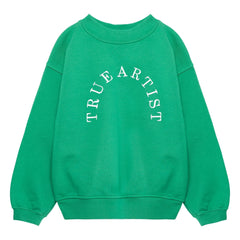 True Artist - Sweat N°10 Organik pamuk | Yeşil