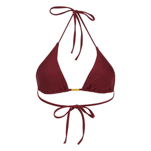 Alma Deia - Triangle Mayo Üstü Jenny | Bordo